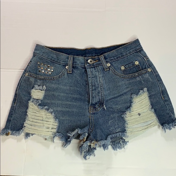 NX3 Denim Shorts - Picture 1 of 2
